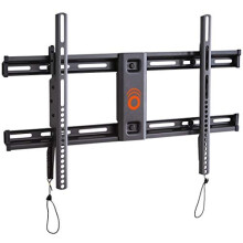 ECHOGEAR Low Profile Fixed TV Wall Mount for TVs Up to 85" - Holds Your TV Only 2.25" from The Wall - Fast Install With Template & You Can Level