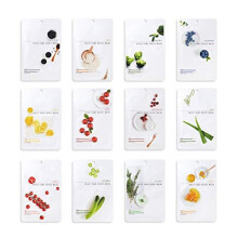 [S?s?e?as?a t?? 12] EUNYUL Daily Care Facial Sheet Mask Pack (12 t?p??) ???e?t??? pe??p???s? d???at?? ???dat??? & T?ept??? & F?s??? s?stat??? ??a ????