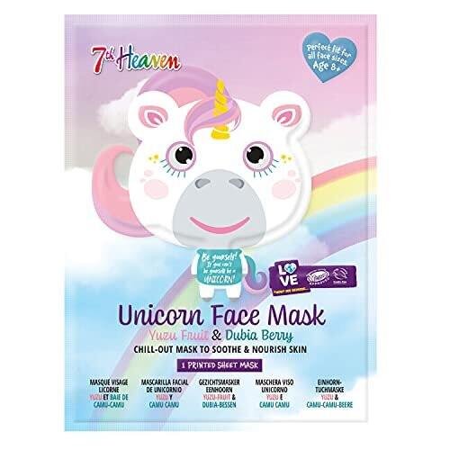 (1 u) ANIMAL UNICORN face mask
