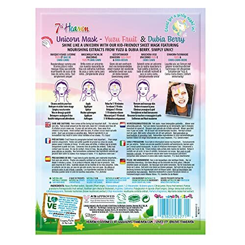(1 u) ANIMAL UNICORN face mask 1