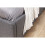 3ft Side Lift Ottoman Silver Grey Single Fabric Side Lift up Storage Bed 4