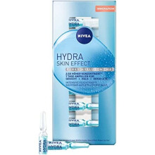 NIVEA Hydra Skin Effect 7 Day Ampoules Treatment (7 x 1 ml), Highly Concentrated Face Care Treatment for Visibly Plumped Skin, Facial Treatment w