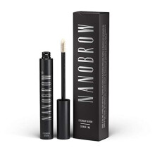 Nanobrow Eyebrow Serum Night Treatment: Growth, Thickening & Strengthening, 50 ml, Transparent, Peptide Complex, Precision Brush