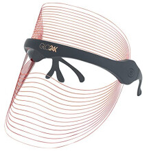 GLO24K 7 Color LED Beauty Mask. Professional Light Therapy Spa Treatment for a Radiant, Glowing Skin.