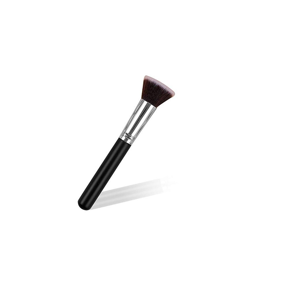 Maridergo Cream Foundation Make Up Brush Kabuki Flat Top Makeup Brushes, Perfect For Blending Liquid, Application For Concealer, Powder, Or Flawless Powder