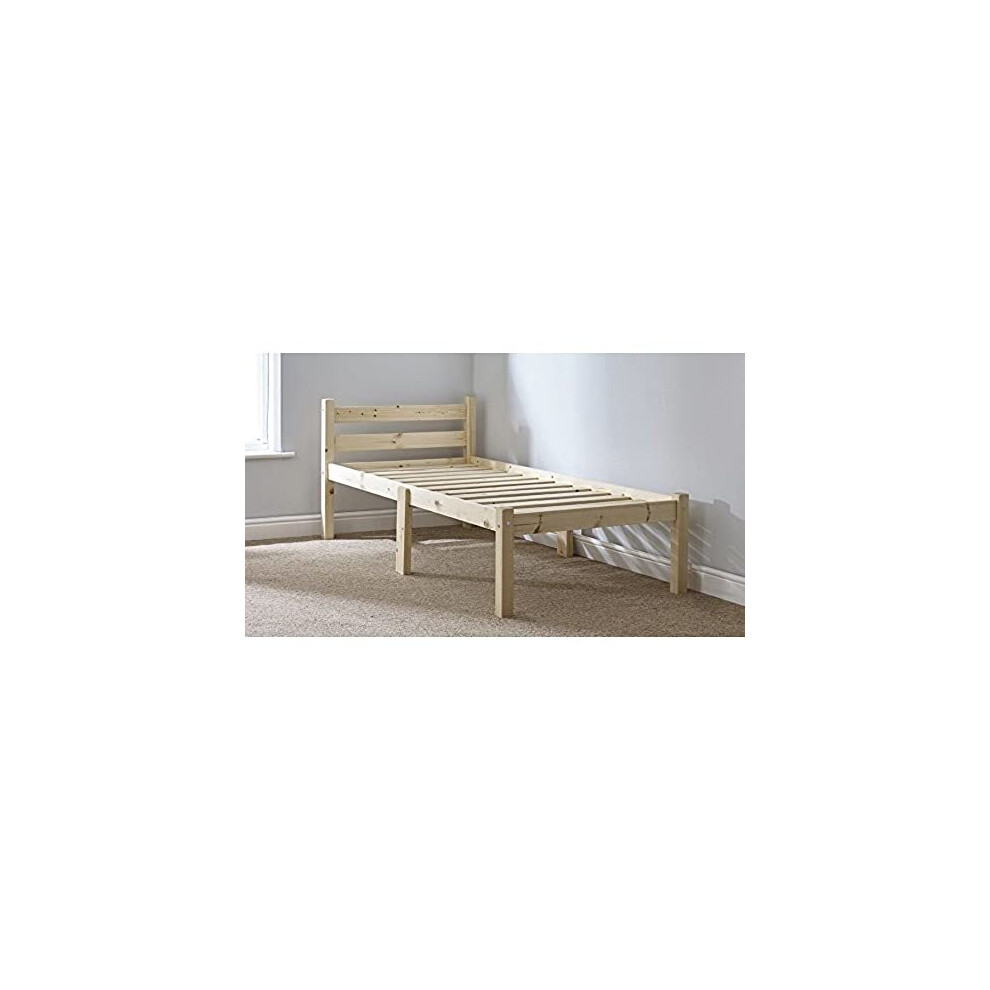 Strictly Beds and Bunks - Thor Pine Single Bed (Short) - Single 2ft 6 (5ft 9 Length)