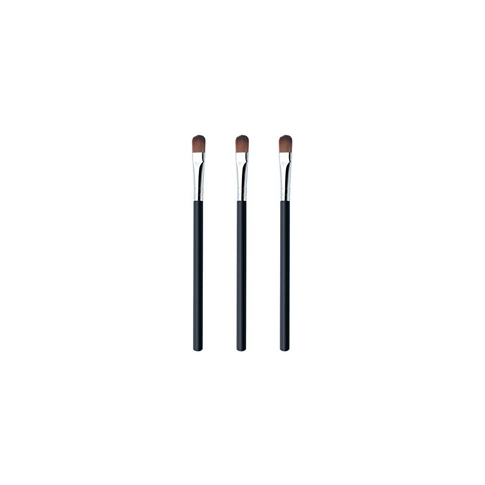 Houchanges 3Pcs Eyeshadow Brush Make Up With Soft Synthetic Hairs,Eyeshadow Applicator Blending Foundation Concealer,Eyebrow,Eyeliner