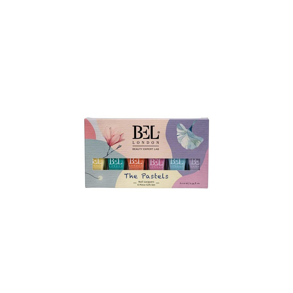 Bl The Pastels Luxury 6 Pack Nail Polish Set - The Queen Of Deluxe Nail Polish Sets - The Perfect Set For The Perfect Stylish Manicure - A Profes