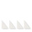 KIKO MILANO - Triangular Foundation Sponges Latex-free precision make up sponges 1