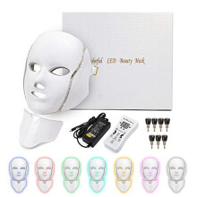 Deciniee Light Therapy Mask, 7 Color LED Face Beauty Photon Skin Phototherapy Facial Skin Treatment Anti-Aging Facial Care Mask Anti-Wrinkle Skin
