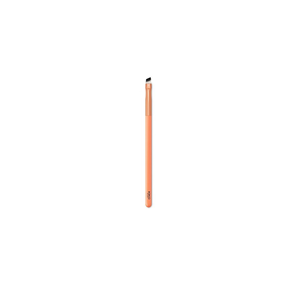Kiko Milano Smart Eyeliner Brush 203 | Angled Eye Contour Brush With Synthetic Fibres For Eyeliner