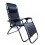 NEO Neo Black Zero Gravity Recliner Garden Sun Lounger x2 4