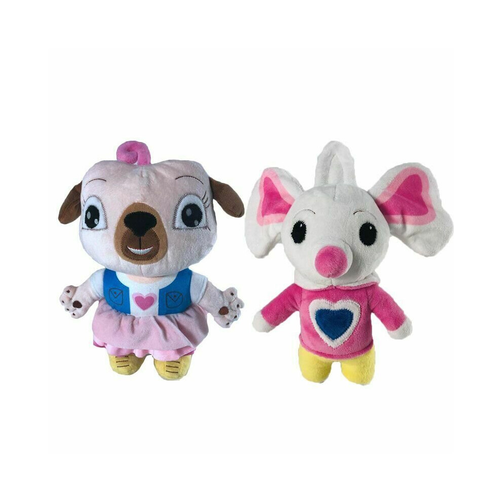 (2PCS/SET) Chip And Potato Pug Mouse Plush Stuffed Animal Toy