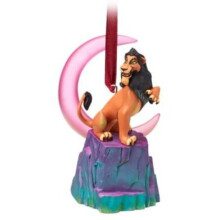 Scar Singing Hanging Ornament - The Lion King, Resin, Battery-Operated, 11 x 7 x 5 cm (LR44 Included)