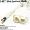 Loops 2x LED Triangle Spotlights 240V WARM WHITE Under Cabinet Kitchen Tri Light Kit 4