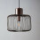 Loops Hanging Ceiling Pendant Light ANTIQUE COPPER WIRE Shade Modern Lamp Bulb Holder 3