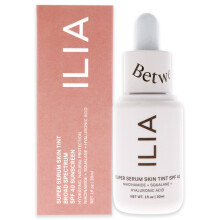 ILIA - Super Serum Skin Tint SPF 40 | No Comedogénico, Vegano, Ligero para Luz Azul, Contaminación, Hidratante