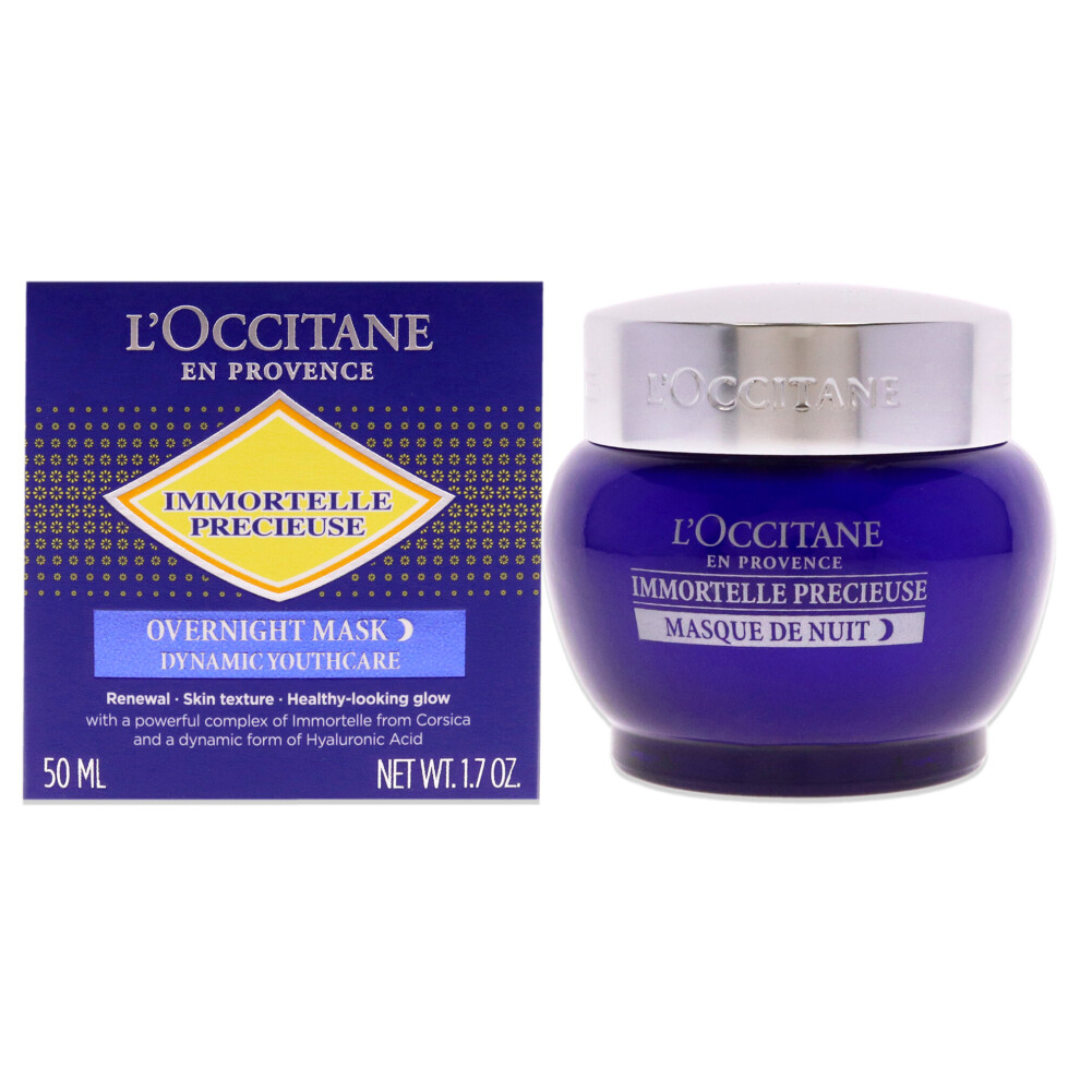 LOccitane Immortelle Precious Overnight Mask for Unisex 1.7 oz Mask