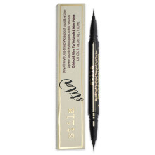 Stila Stay All Day Dual-Ended Waterproof Liquid Eye Liner - Intense Black for Women 0.033 oz Eyeliner