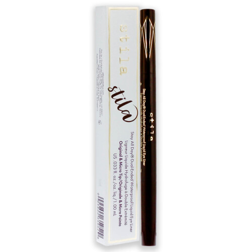 stila Stay All Day Dual-Ended Liquid Liner Dunkelbraun Stila 0,033 oz 2