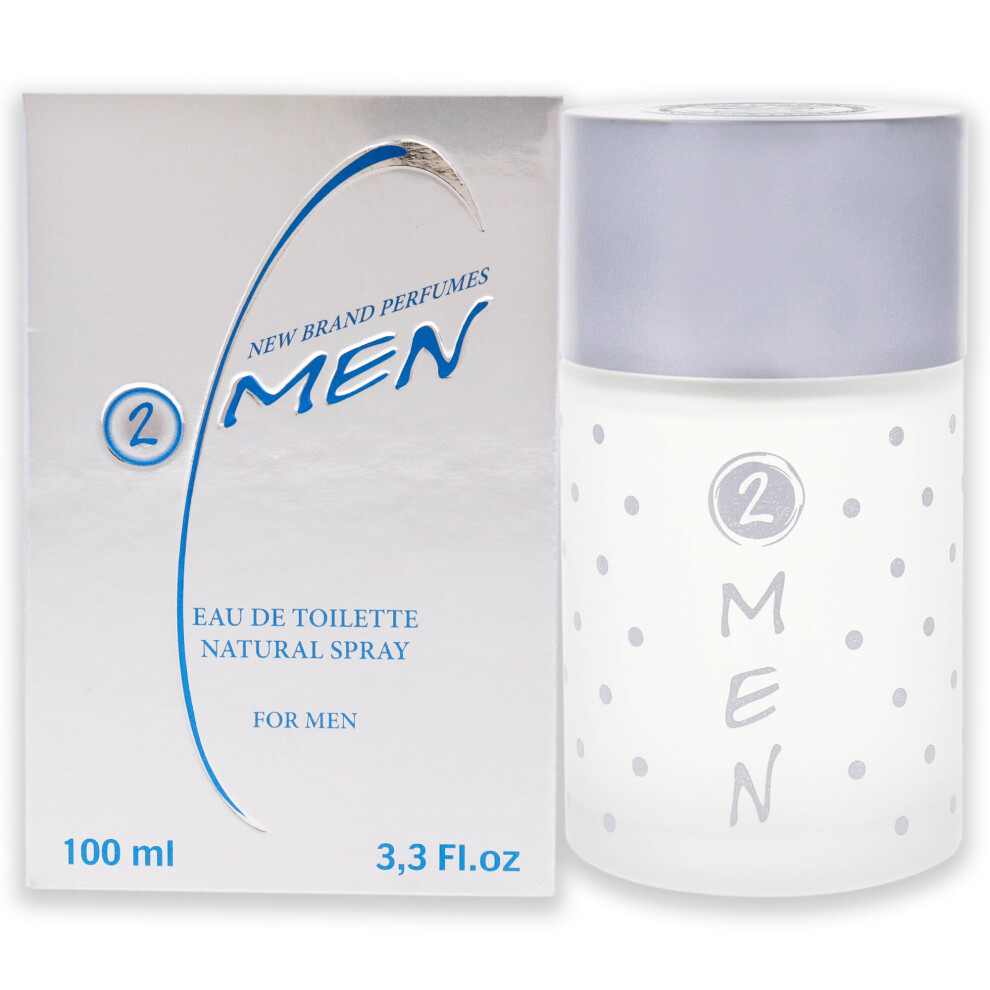 New Brand 2 Men Eau de Toilette 100ml Spray for Him - Image 5