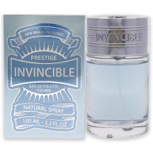 j mrka Parfmk Prestige Invincible EDT Spray Men 3,3 oz (sem numero)