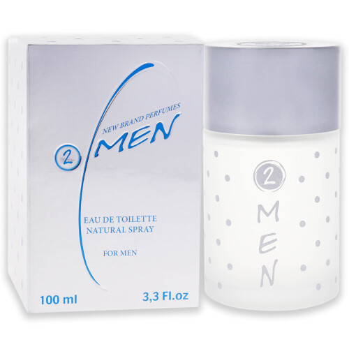 2 män av nytt märke för män - 3,3 oz EDT -spray 2