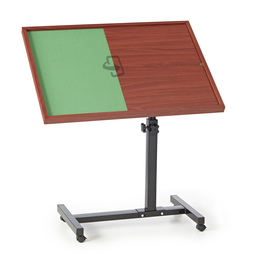 Easylife Anywhere Versatile Table | Portable Overbed/Chair Table – Height Adjustable, Tilting, Rotating And Wheeled