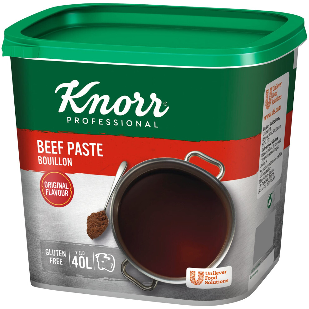 Knorr Professional Beef Bouillon Paste - 1x1kg