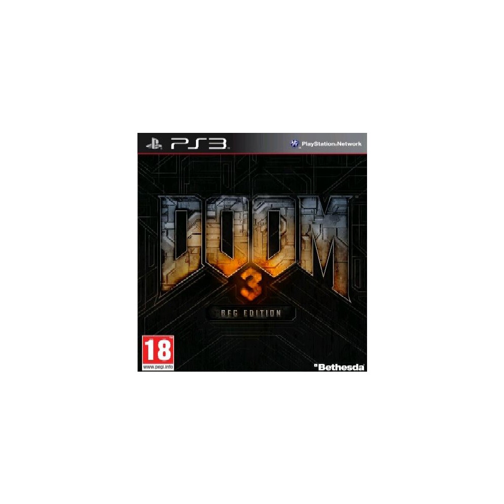 Playstation Doom 3 Bfg Edition Pegi | Sony 3 Ps3 | Video Game