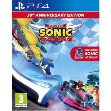 Team Sonic Racing - 30th Anniversary Edition + Art Book | Sony PlayStation 4 PS4 | Video Game