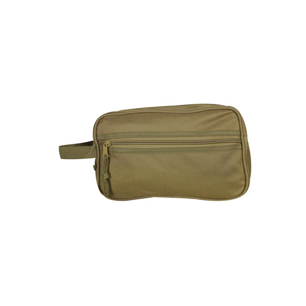 Luxury Luggage Unisex Soldiers Toiletry Kit - Coyote