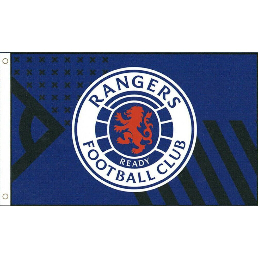 Rangers FC Core Crest Flag