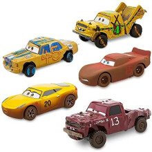 Cars 3 Deluxe Die Cast Set Crazy 8 Lightning McQueen Chester