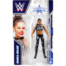 Bianca Belair WWE Basic Series WrestleMania 38 Actionfigur - 6-tommers posérbar figur med autentiske detaljer
