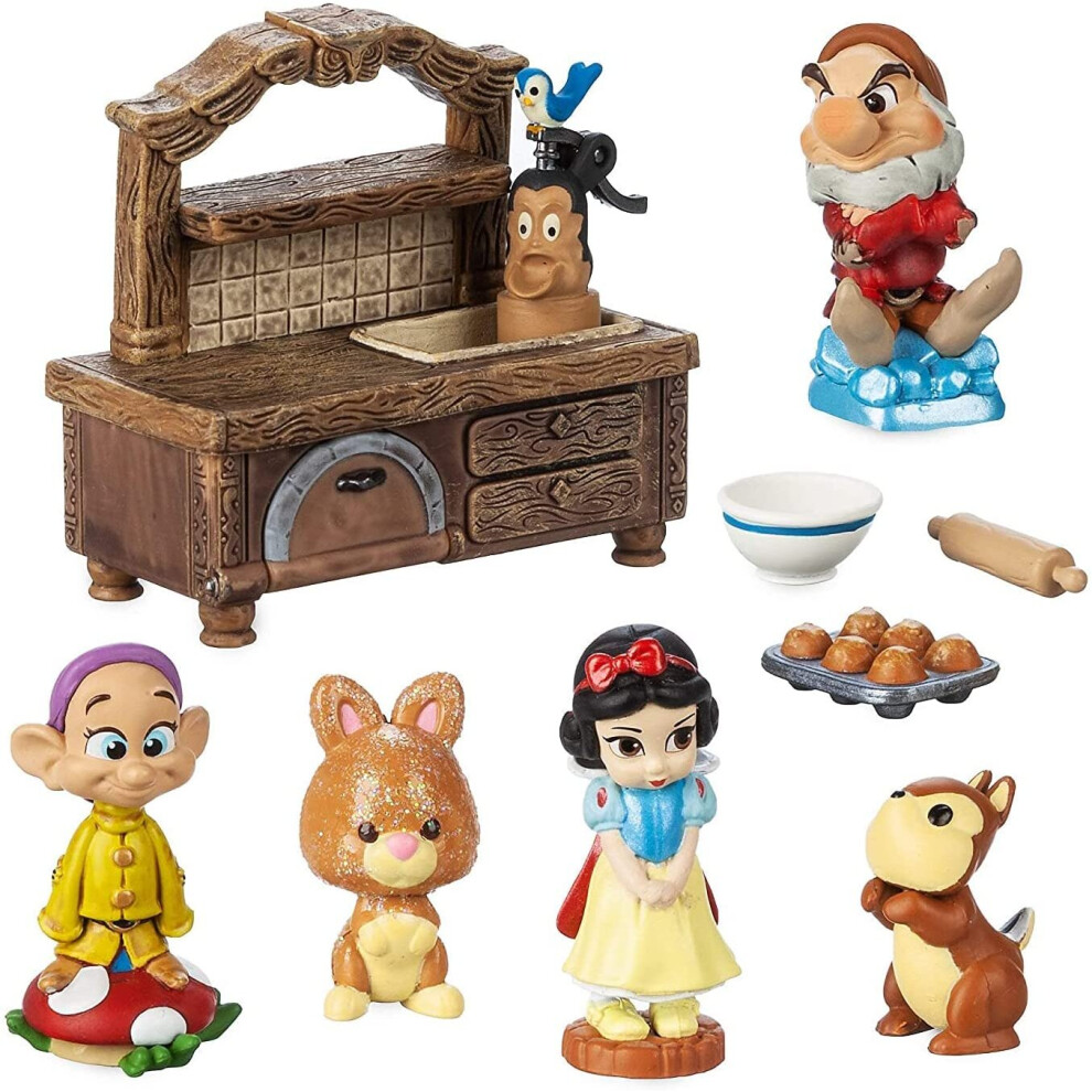 Littles Snow White Dopey Grumpy Mini Play Set