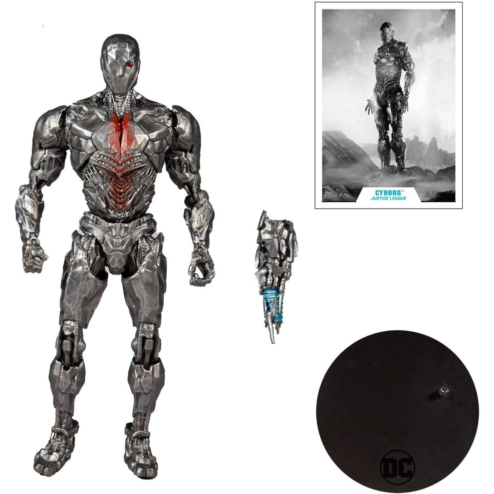 Mcfarlane Toys Cyborg Helmet (Dc Justice League) Mcfarlane Action Figure - Tabletop Miniatures Wargame