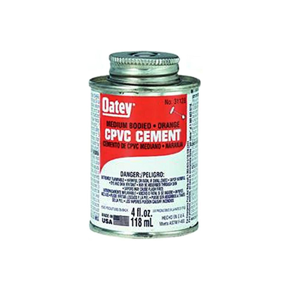 Oatey 31129 0.5 In. Cpvc Cement - 1 Pint 038753311296