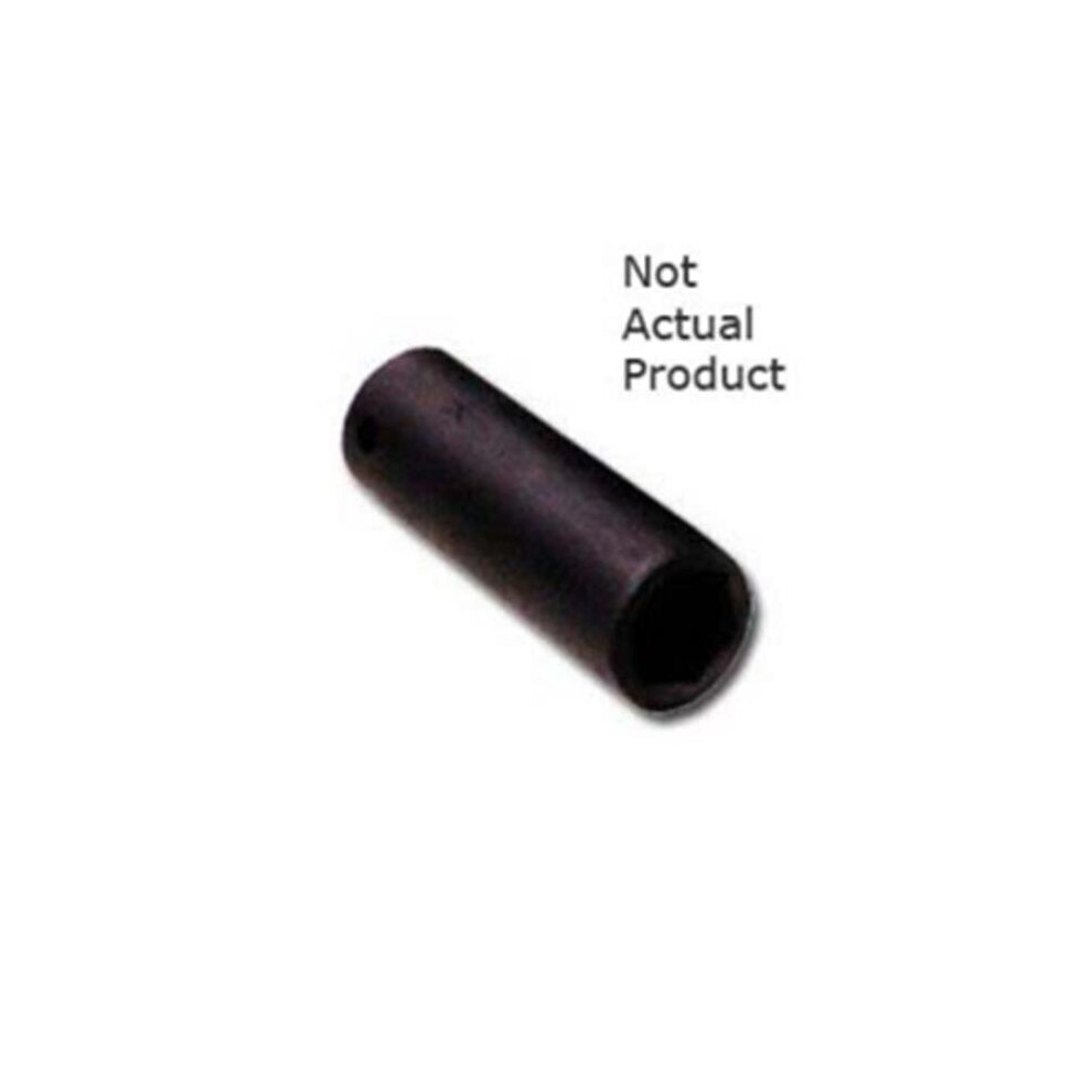 K Tool International Kti-38225 0.5 In. Drive Deep 6 Point Impact Socket, 25 Mm 769622382252