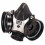 MSA 808053 Masque Respirateur Comfo Classic Demi-Face, Medium, Noir 1