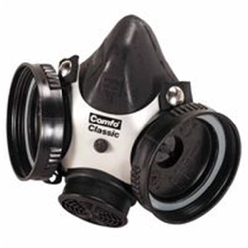 MSA 808053 Masque Respirateur Comfo Classic Demi-Face, Medium, Noir