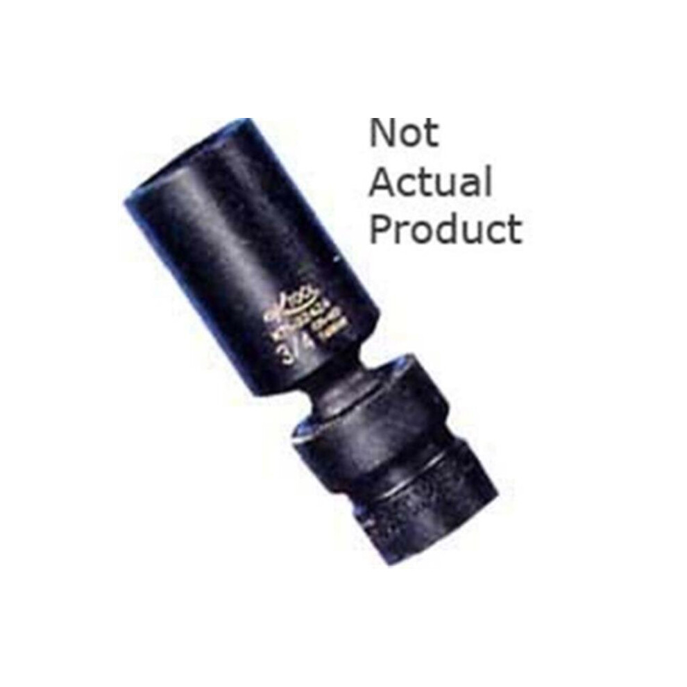 K Tool International Kti-37416 0.37 In. Drive Swivel 6 Point Deep Impact Socket 16 Mm 769622374165