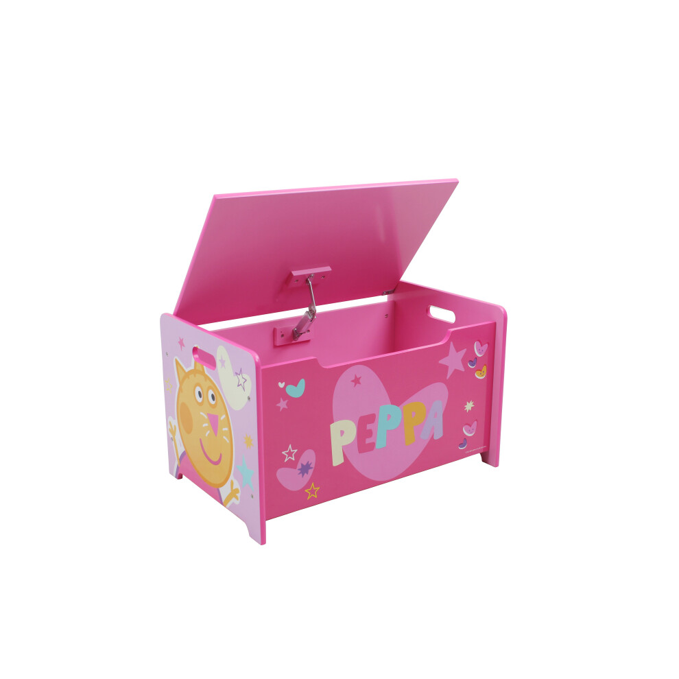 Peppa pig toy bin on sale