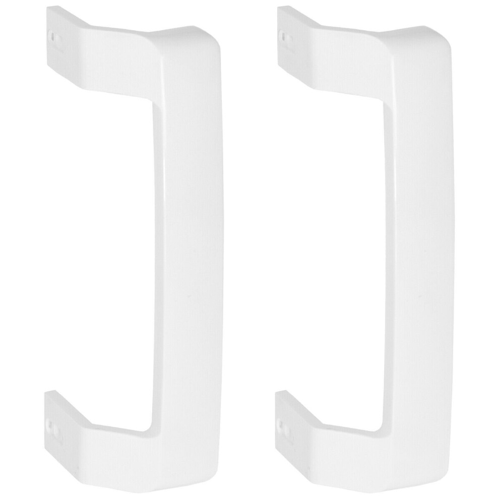 Fridge Door Handle for BEKO Refrigerator Freezer Grab Bar White x 2