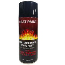 (1 Can Only) 400ml High Temperature Stove Paint Heat Resistant Spray For BBQ Burners 600*C