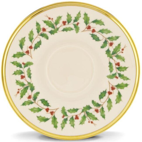 Pires de ch Lenox Holiday 0,35 LB vermelho e verde