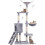 Cat Tree Kitten Scratching Post Climbing Cat Tower Cat Bed Activity Centre 1