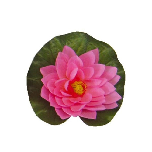 Bermuda Floating Lily Purple Pond Decoration