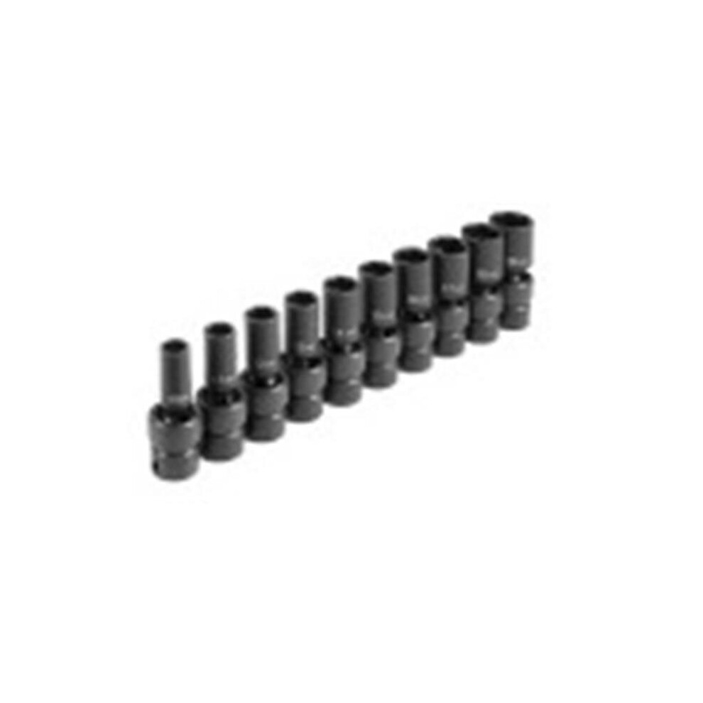 Gry-1210Umsd Semi-Deep Metric Universal Socket Set - 0.37 In. 838780002446