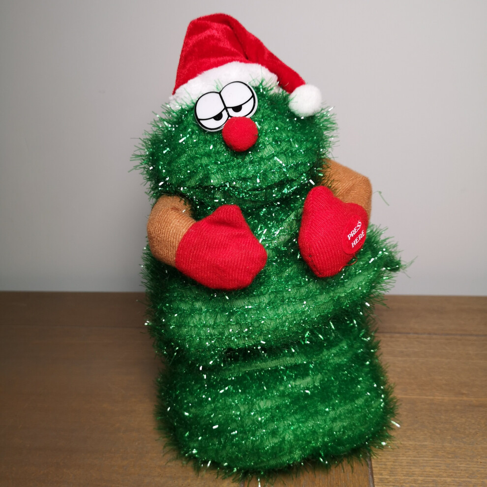 28cm Animated Singing Dancing Norbert Christmas Tree Musical Decoration